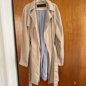 Zara wrap trench